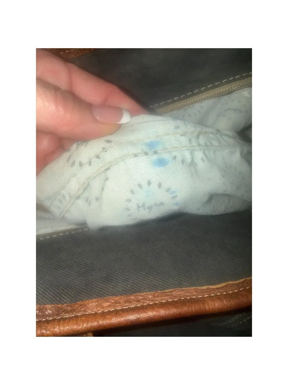 Myra Blue Eternity Tote Bag